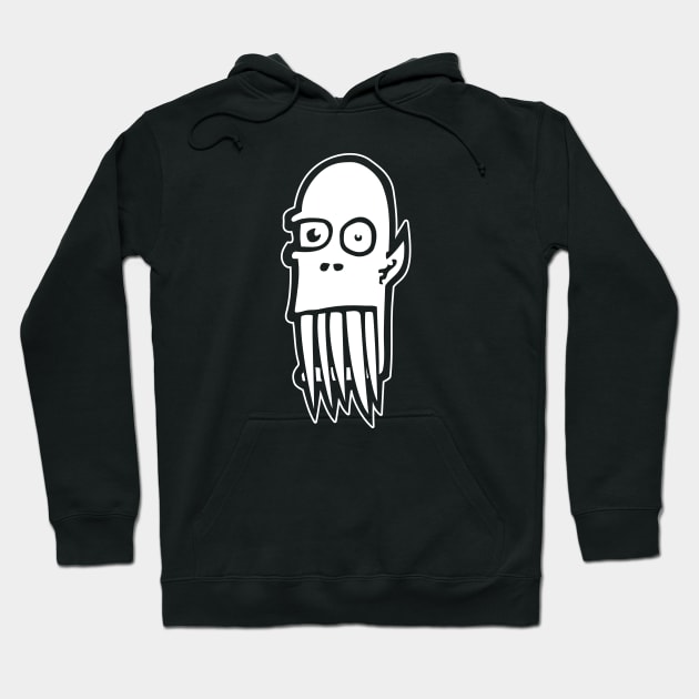 Fang Alien {DARK shirts} Hoodie by SideShowDesign